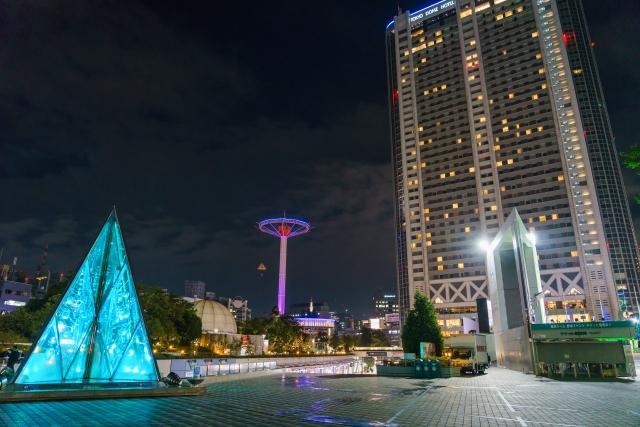 後楽園の夜景