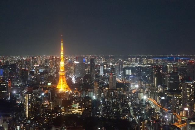 東京タワーの夜景